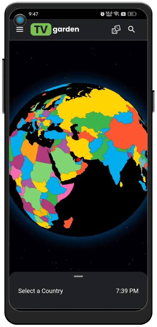 Captura de pantalla de TV Garden 1